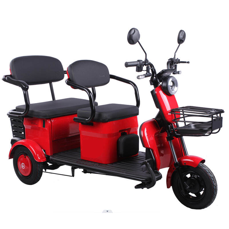 Fashion 800W 60V 20Ah Eelectric Tricycle Scooters for Passenger H3-C