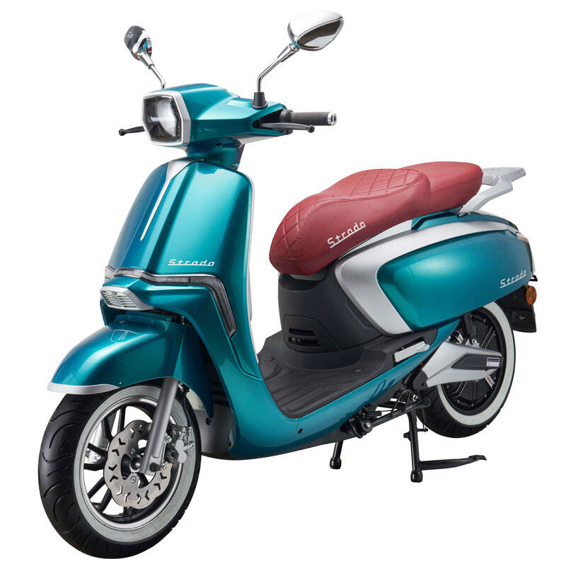 Trottinette Électrique 2000w Certification EE Avec Double Batterie Lithium 72v Véhicule de Livraison Moto Électrique