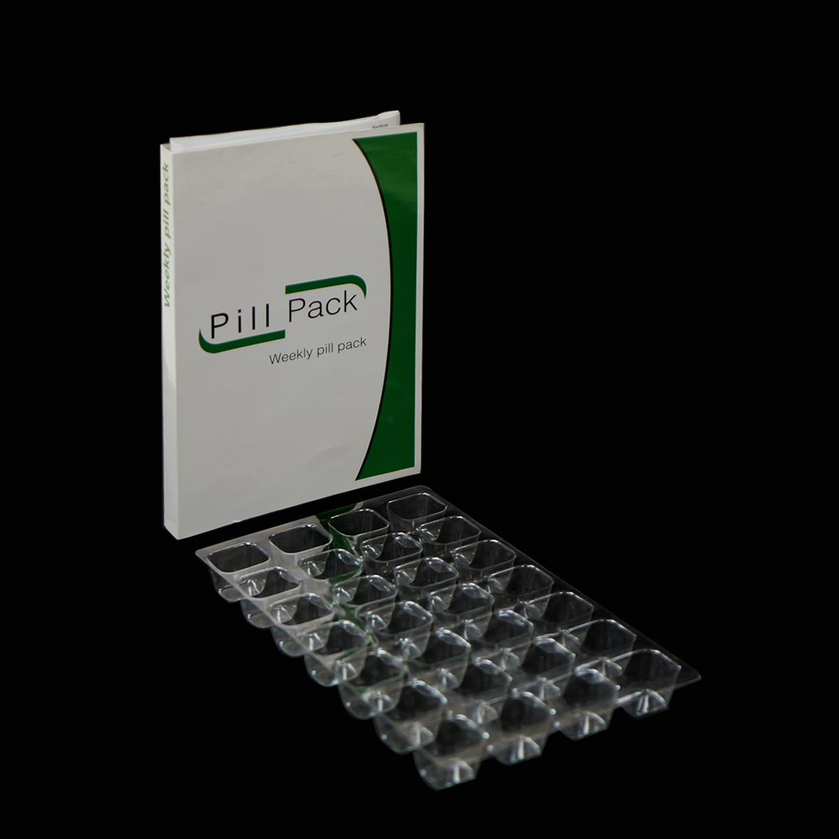 Cold Seal Medication Blister Pack System Cards for Pills