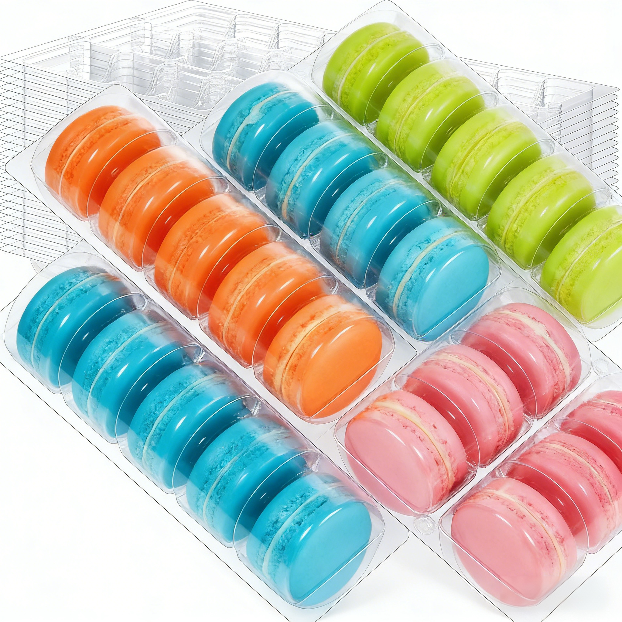 How Macaron Clamshell Packaging Enhances Product Presentation and Freshness