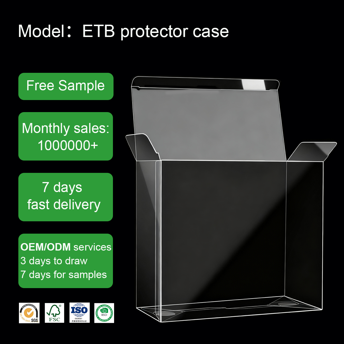 ETB Protector Case - High-Cost-Effective  for Collectors & Bulk Purchasers