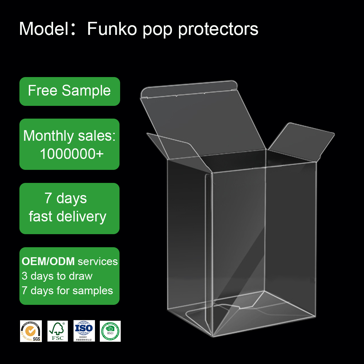 What Sizes and Styles of Clear PET Plastic Boxes Are Available for Wholesale?