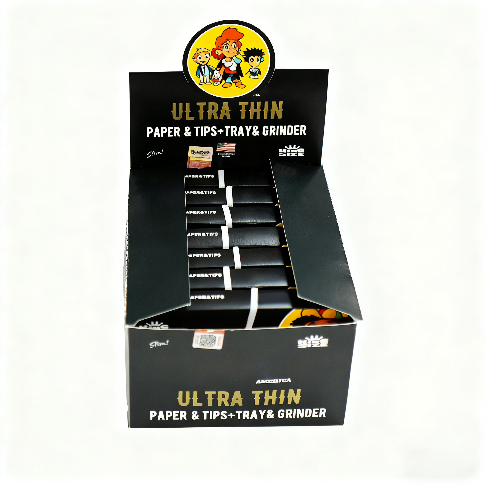 Eco-Friendly Rolling Kit Packaging Box | Custom Printed Wholesale Display Packaging