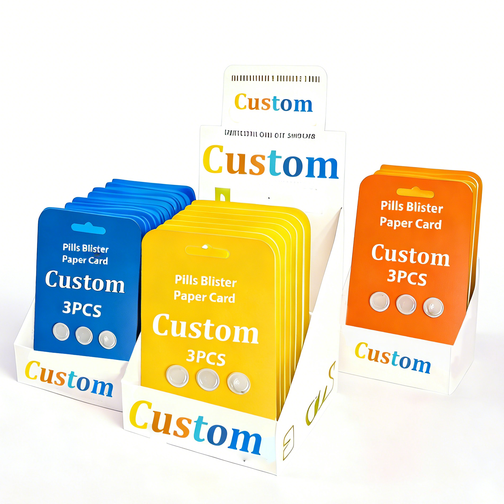 Pills Blister Paper Card