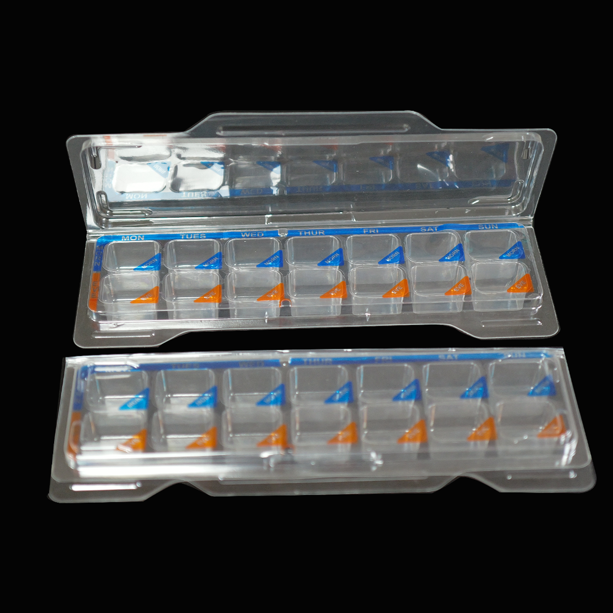 Pill blister packaging