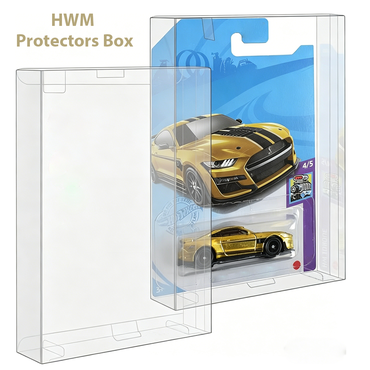 0.5mm PET Protector Box for Hot Wheels 1:64 Mainline
