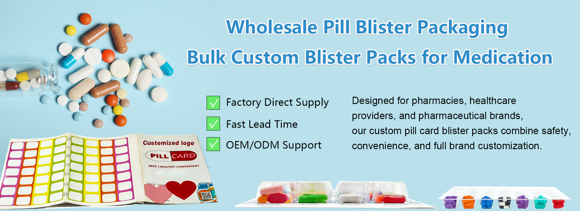 book style pill blister packaging184-0