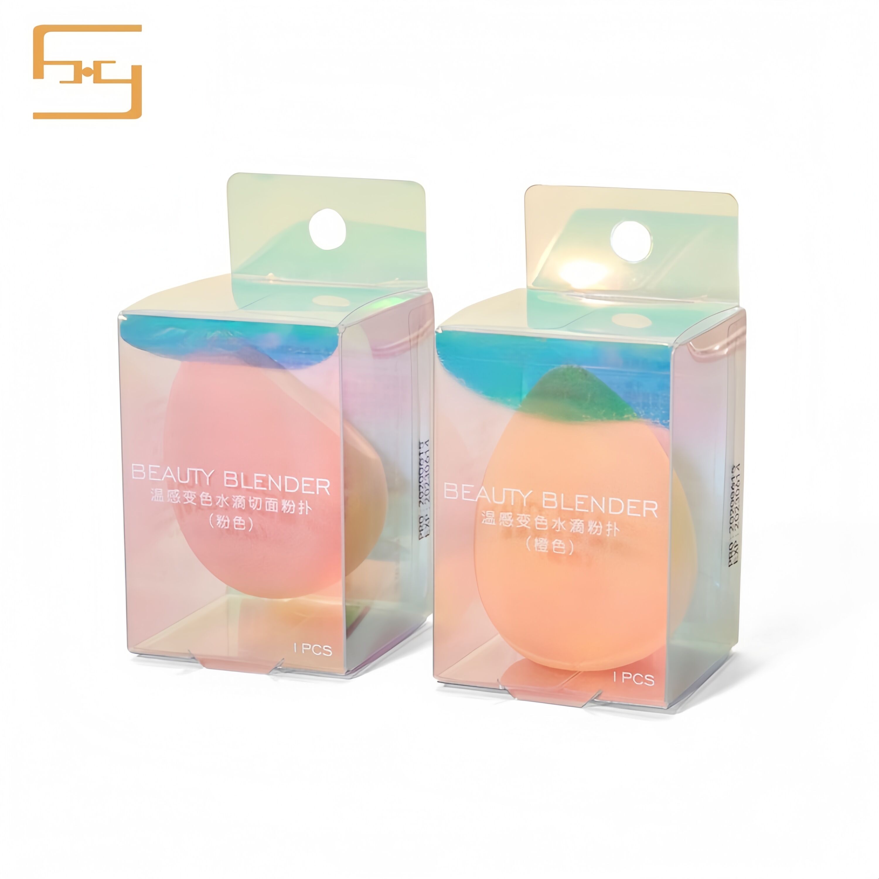 Makeup Sponge Plastic Box | PET/PVC Clear Packaging