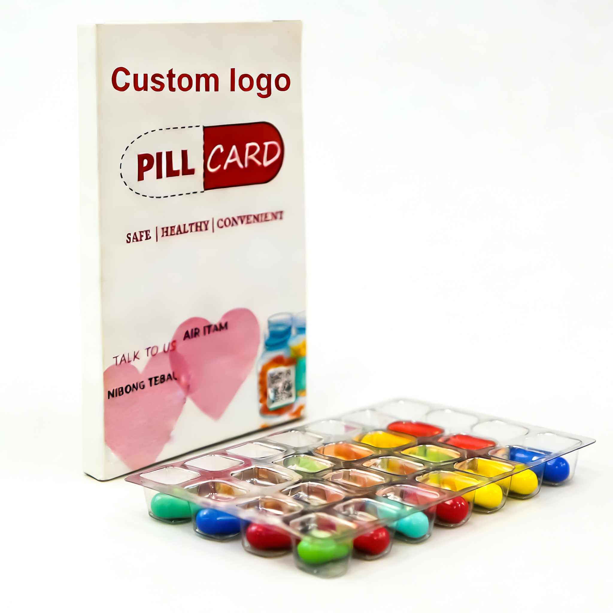 Book-Style Pill Blister Packaging