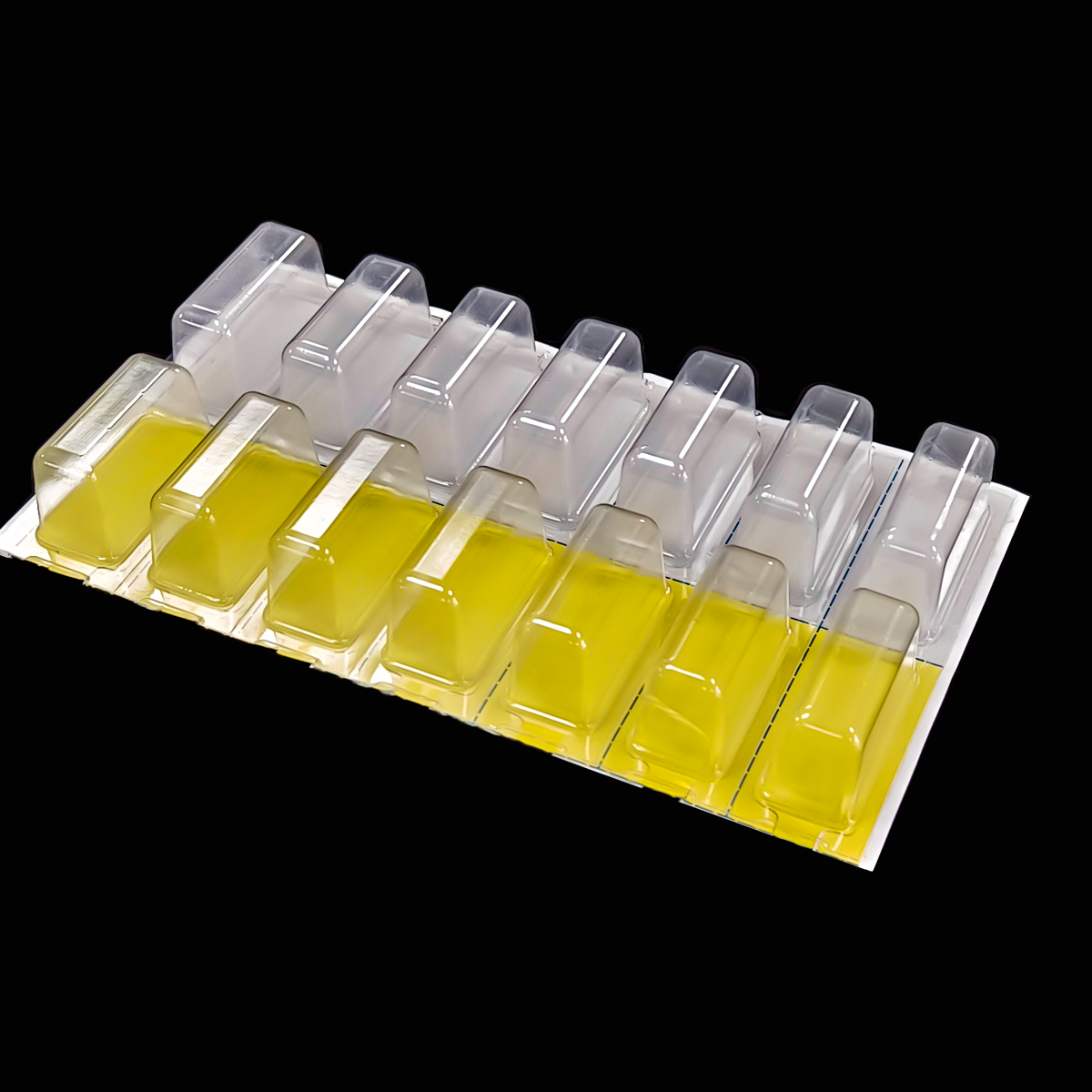 Pharmacy Use 7 Days Pill Blister Cards Disposable Weekly Medication Blisters