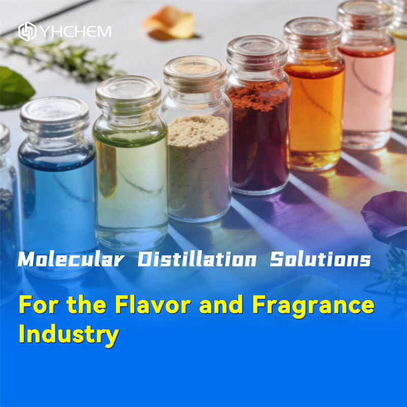Aroma ve Parfüm Endüstrisi için Moleküler Damıtma Çözümleri