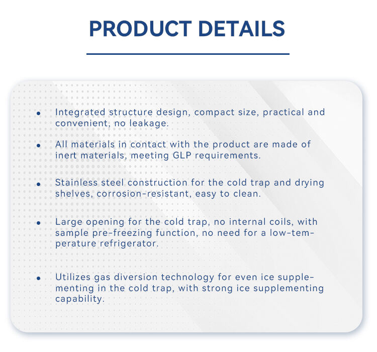 Vacuum Freeze Dryer Freeze-drying area: 0.08~2 ㎡ Water catching capacity: 3-4/24 Kg/h manufacture