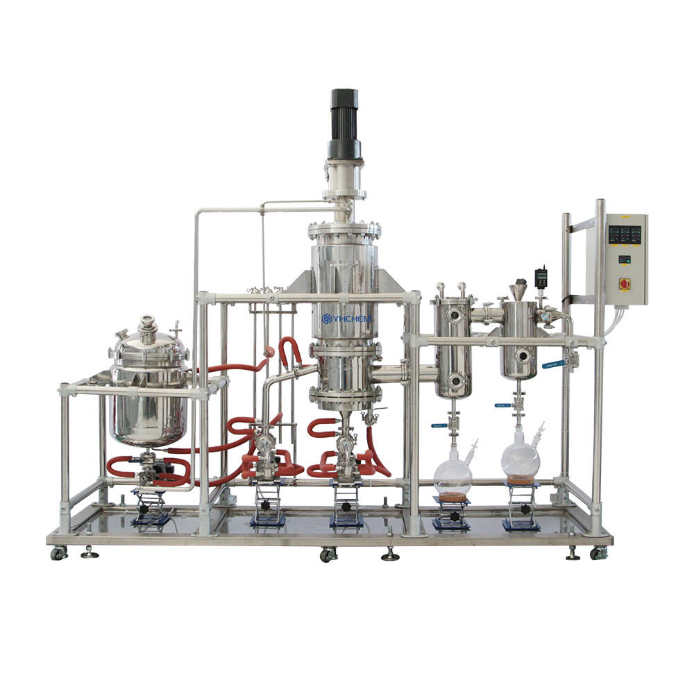 YMD-5S Stainless Steel Molecular Distillation Evaporated area: 0.5㎡ Treatment capacity: 10~50L/h