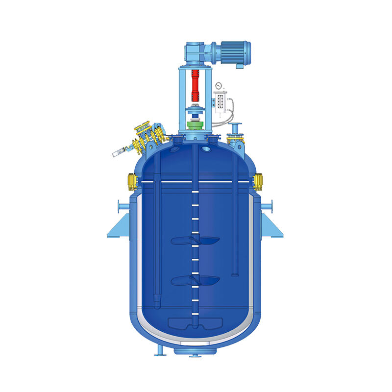 Glasbeschichteter Reaktor, effektives Volumen: 50–50000 l.