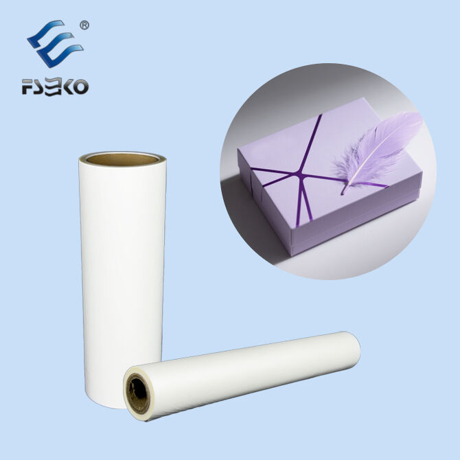 Пленка для термоламинирования BOPP с мягкой поверхностью