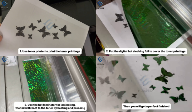 How to Use Digital Toner Foil