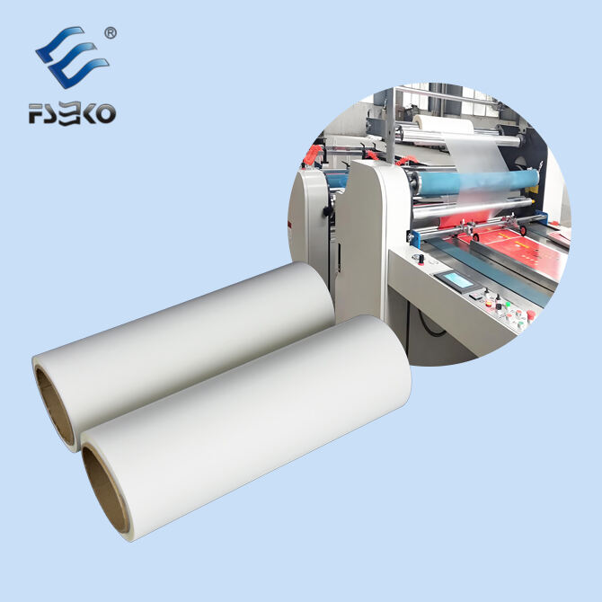 Filme Fosco de Laminação Térmica BOPP