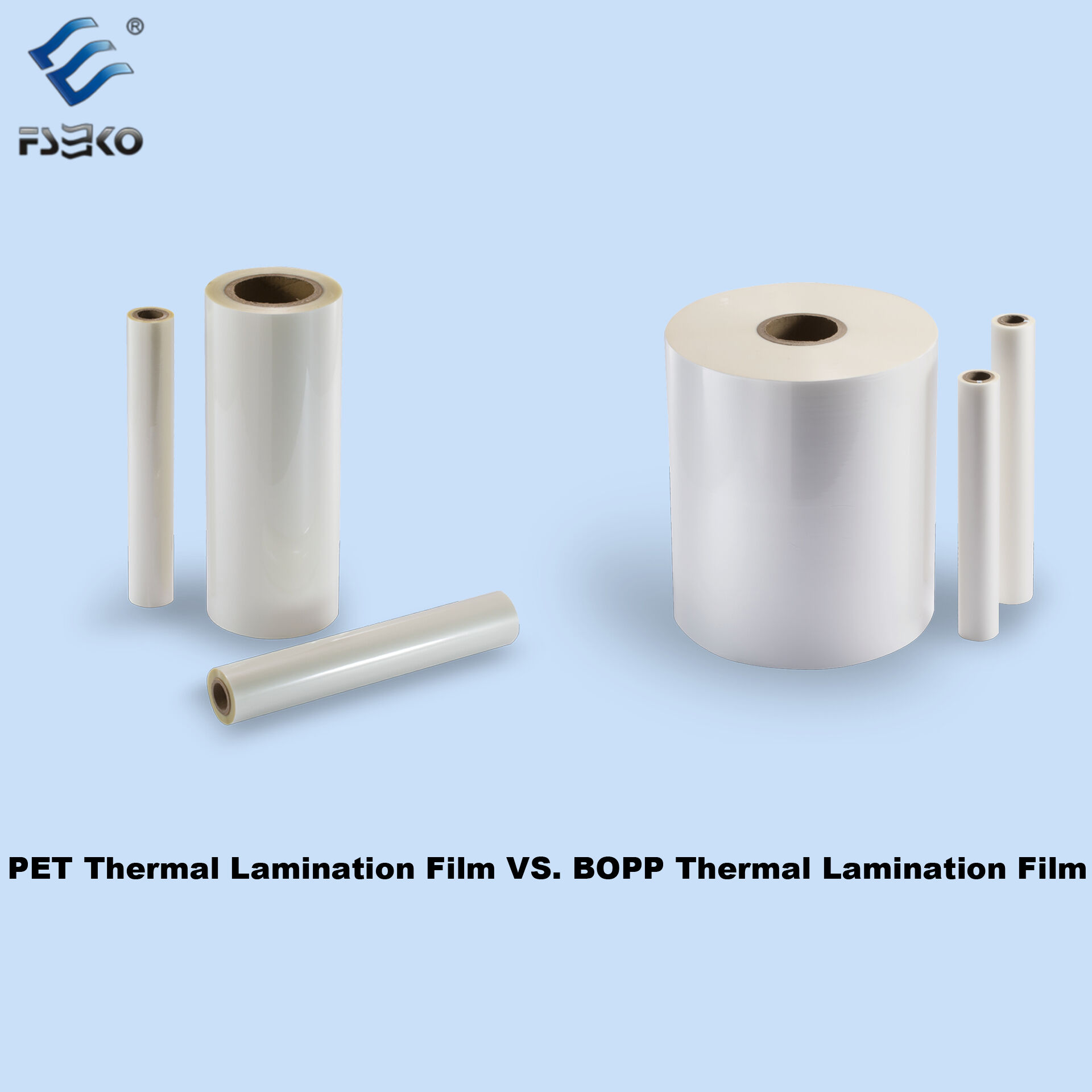 PET vs. BOPP Thermal Lamination: Choosing the Right Protective Film for Your Product