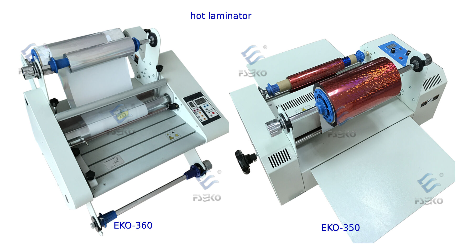 What’s the difference between EKO-350 and EKO-360 thermal laminator?