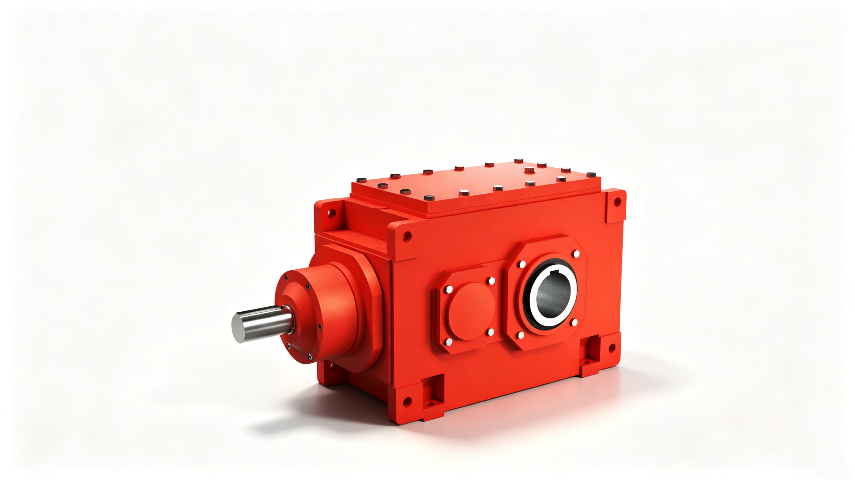 WB Series Heavy Duty Helical Bevel Industrial Gearboxes
