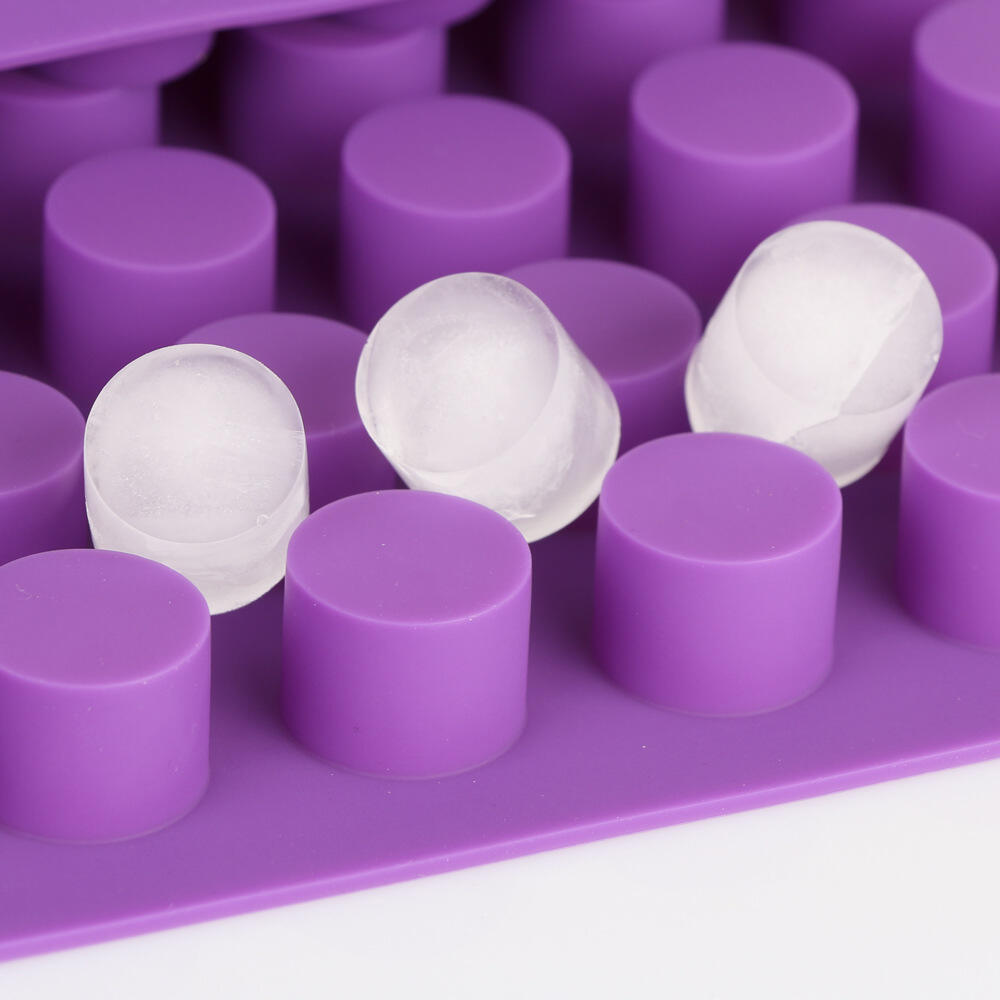 88 Cavity Silicone Ice Cube Trays round ball Ice Cream Mould Tools manufacture