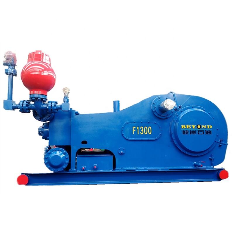 F1300 Triplex Piston Hydraulic Slurry Mud Pump Drilling Mud 1300HP Drilling API BOMCO Drill Mud Pumps For Sale details