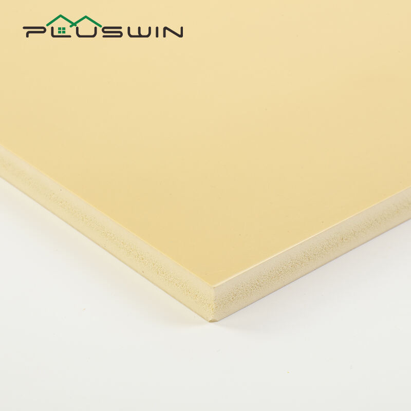 pluswin 4*8ft wood plastic composite 5-25mm China factory manufacture