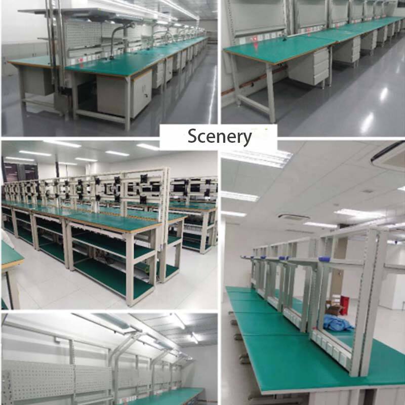 Laboratory workstation furniture esd electronic antistatic Stainless Steel Commercial workbench/cell phone repair workstation details