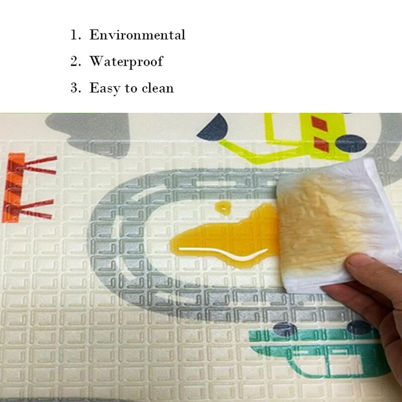 Baby Play Mat Extra Large Foldable Baby Crawling Mat Thick Foam Play Mat for Baby Waterproof Floor Playmat factory