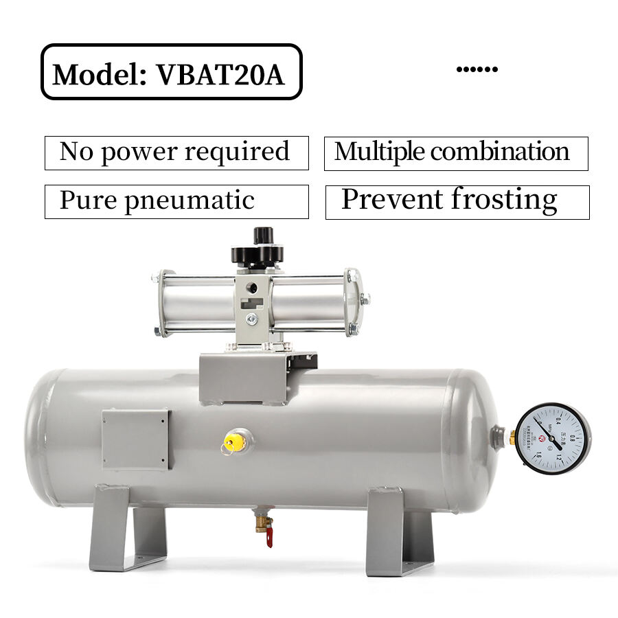 Detalhes da bomba penumática do compressor de ar do regulador de reforço de pressão 20L