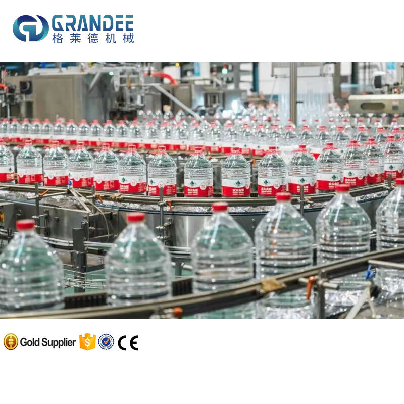 Automatic mineral liquid water filling machine production line for 500ml small plastic bottle supplier