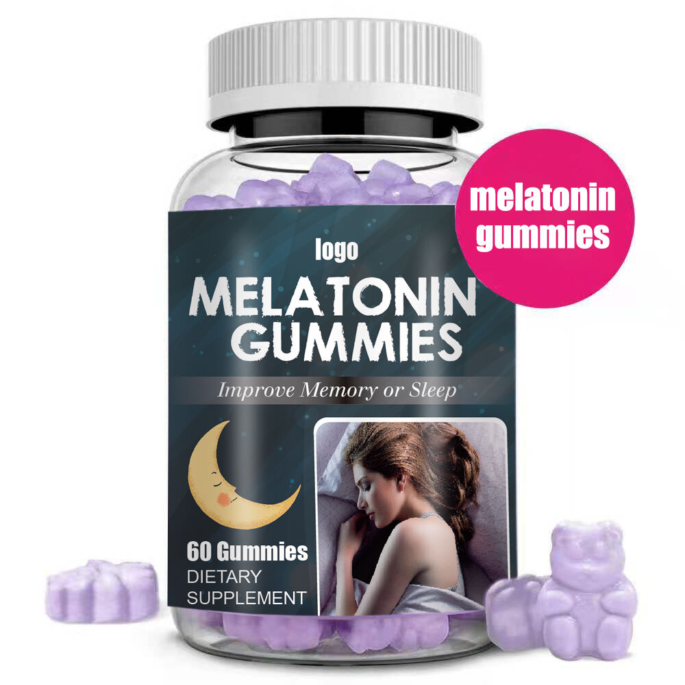 OEM Private Label Vegan Supplements Gummy Candy Promotes Relaxation and Sleep Melatonin Gummies details
