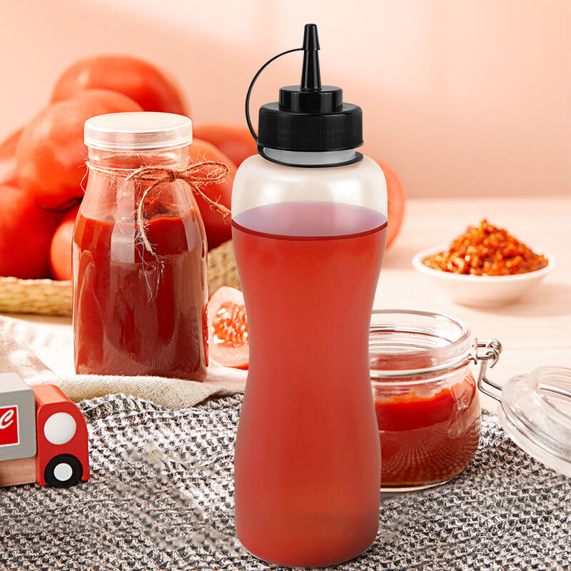 1L Chili Sauce Squeeze Plastic Bottle