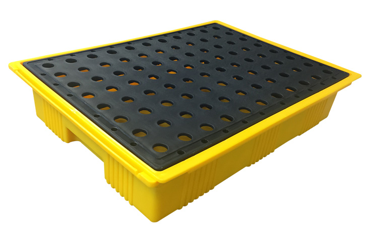 High Quality And Cheap Lab Tabletop Spill Deck Oil Spill Prevention Secondary Containment Tray Plastic Pallets details