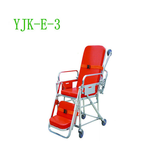 Hot Selling Manual Medical Manufacturer Patient Transfer Trolley First Aid Ambulance Stretcher Wheel Chair For Sale. factory