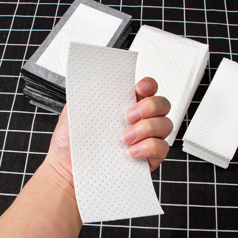 Super paper disposable white absorber high quality pe film pad for meat packaging