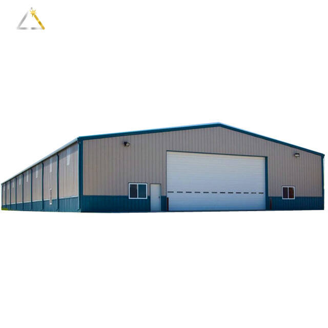 Industrial Prefab Metal Building Steel Structure Warehouse Barn Shed For Self Storage factory