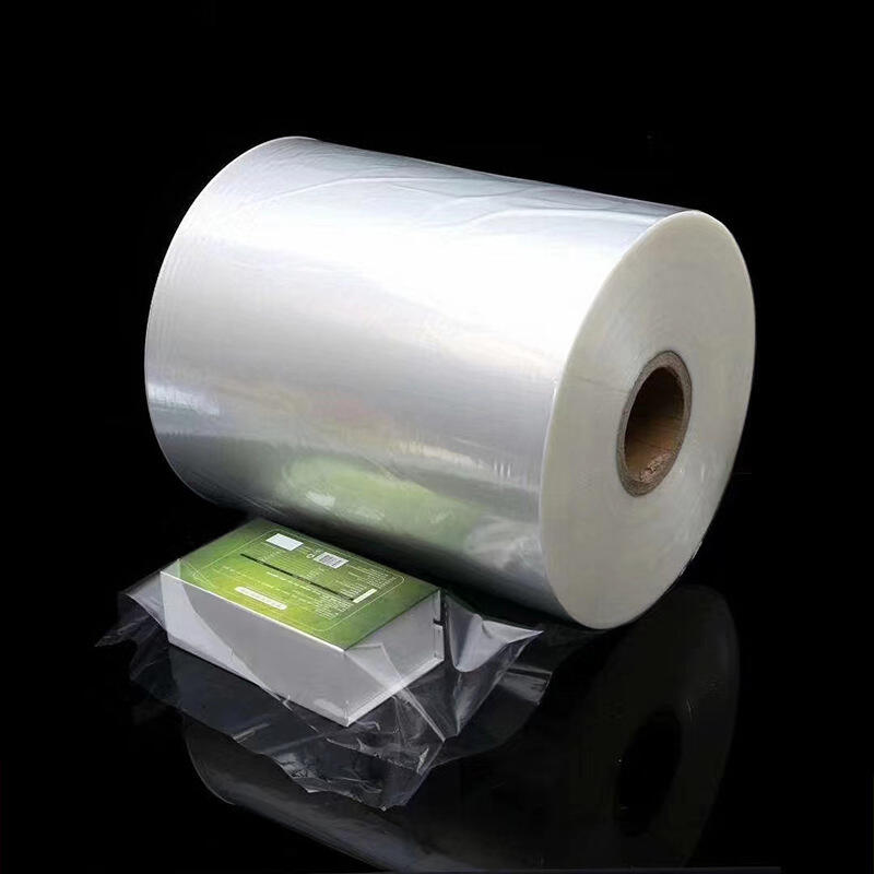 Good Quality Shrink Wrap POF Polyolefin Heat Shrinking Film Roll with printing supplier