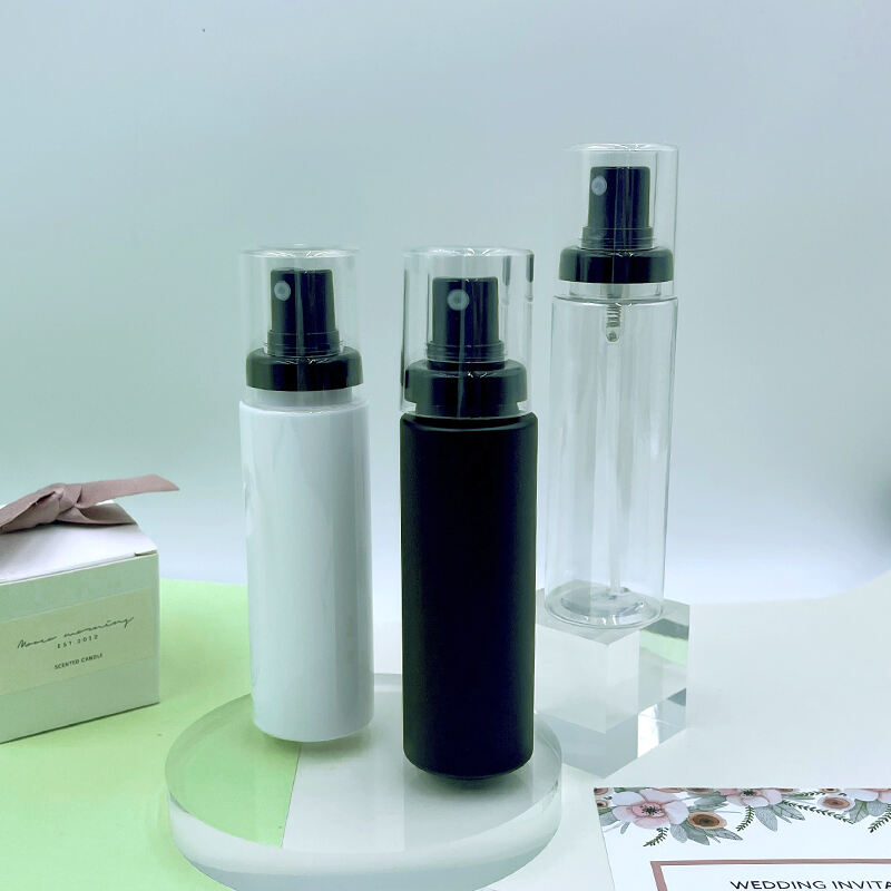 Flacon pulvérisateur transparent vide, nouveau Design, Mini distributeur à brume Fine, rechargeable, maquillage pour crème solaire