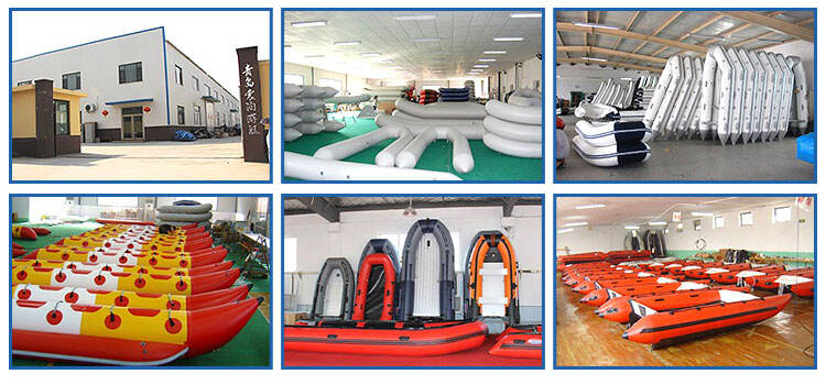 Zhenbo inflatable fishing kayak 370 kaboat inflatable 12ft ZBK-370 fishing boats factory