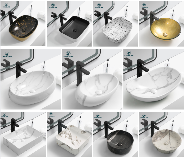 manufacturer above mount marble top basin supplier