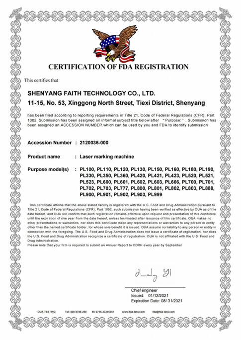 OUR HONORARY CERTIFICATE