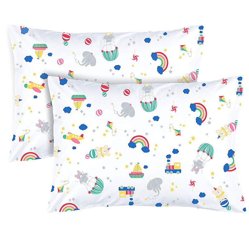 Premium Quality Unisex 13x18'' Hypoallergenic 100% Cotton toddler pillow cotton with pillowcase manufacture