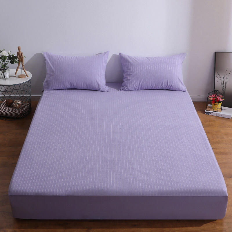 Wholesale Soft Breathable baby waterproof fabric elastic bed cover pillow cases fitted bed sheet supplier