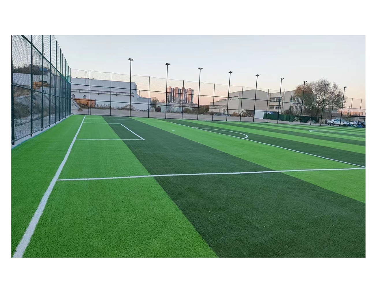 No-fill Synthetic Grass Short Artificial Turf for Soccer Fields/Golf Training/Baseball Hitting Mat details