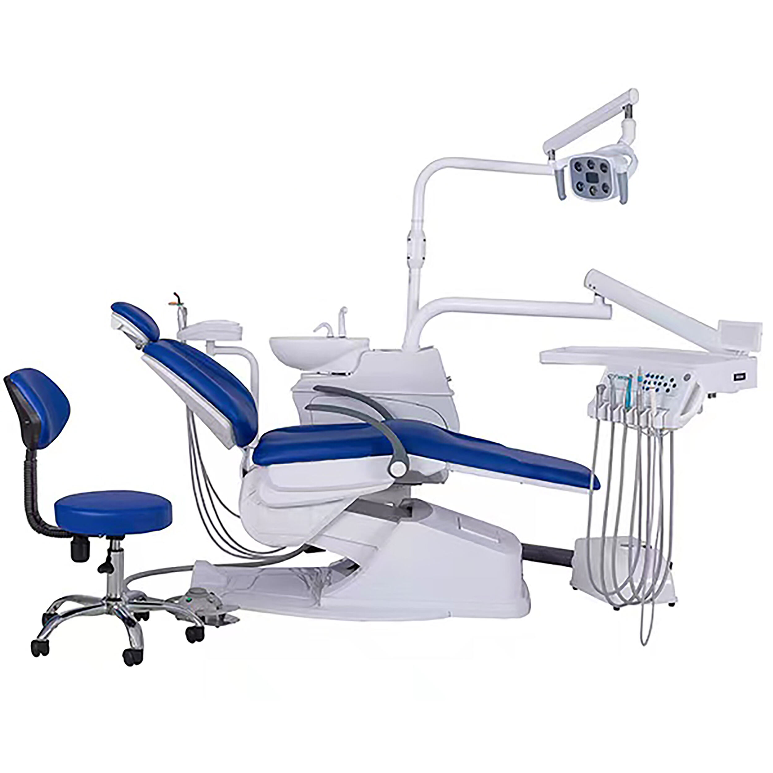 Newest Dental Unit Foshan Factory Electric Treatment Dental Equipment Dental Chair manufacture