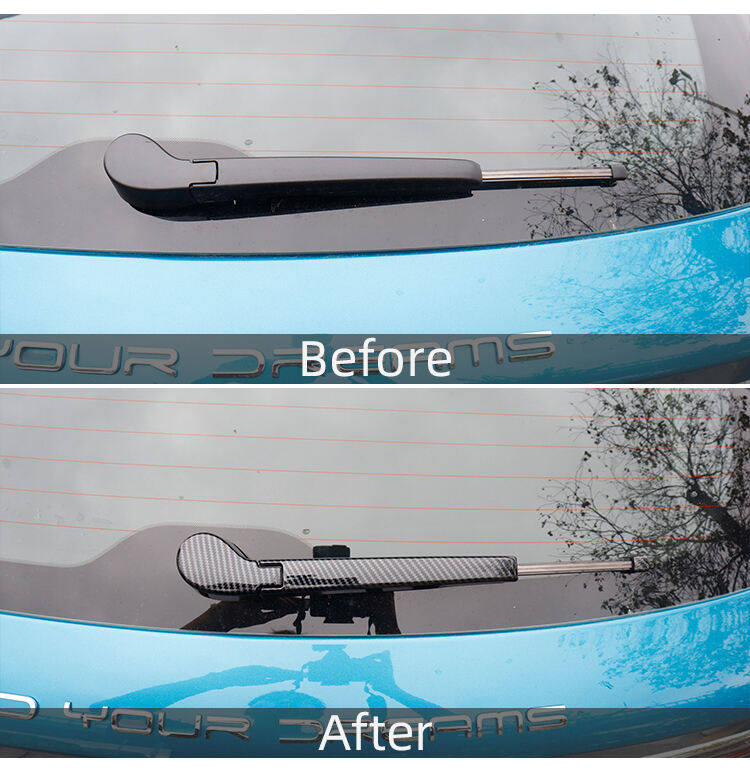 ATTO3 Accessory Rear Wiper Arm Cover Rear Wiper Blade Cover Exterior For BYD ATTO 3 Yuan Plus manufacture