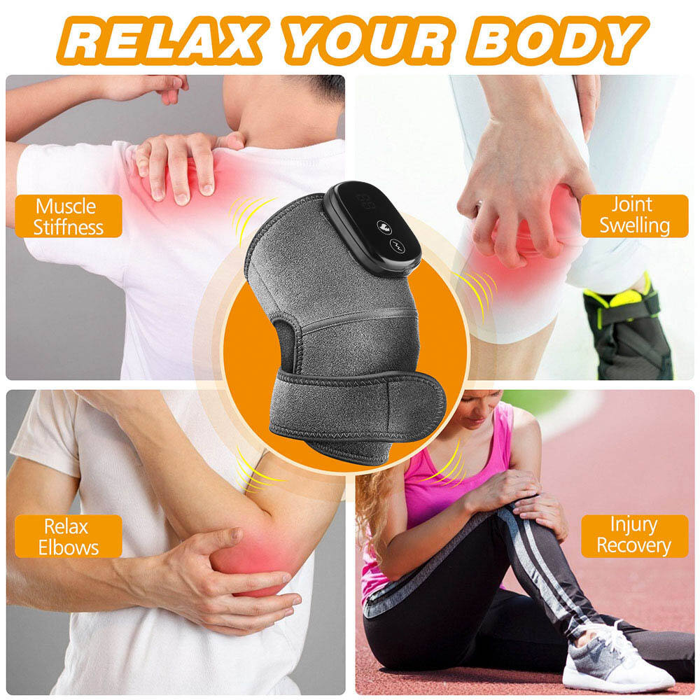 TJ-KM027 Revolutionary Heat Therapy Knee Wrap Top-Selling Pain Relief And Joint Care Massager supplier