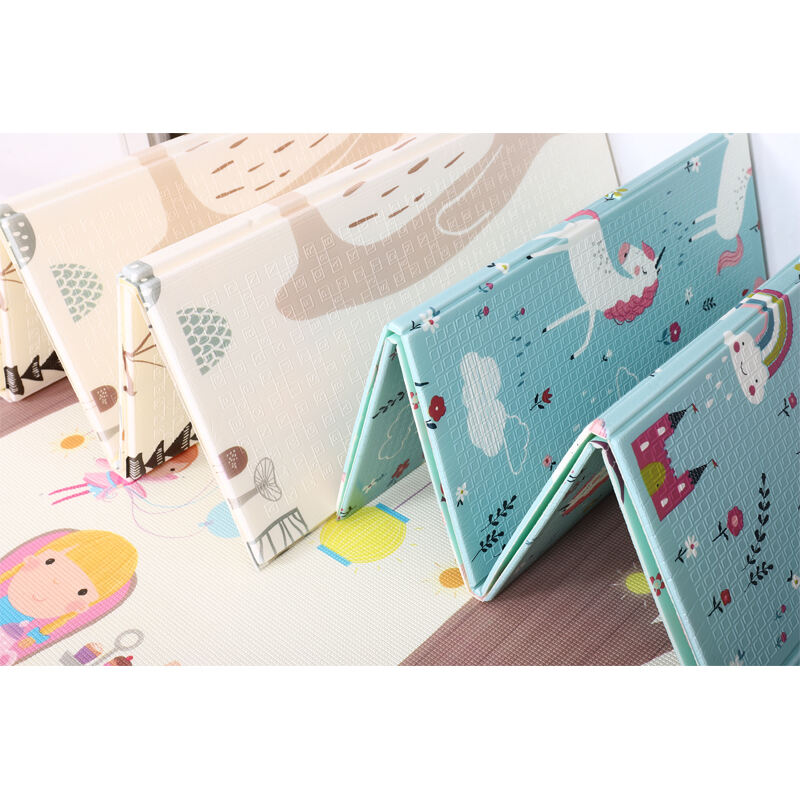 Foldable Baby Foam playmat Xpe Kids Crawling Carpet Puzzle Educational Children Activity Rug Folding Blanket Floor Games Toys manufacture