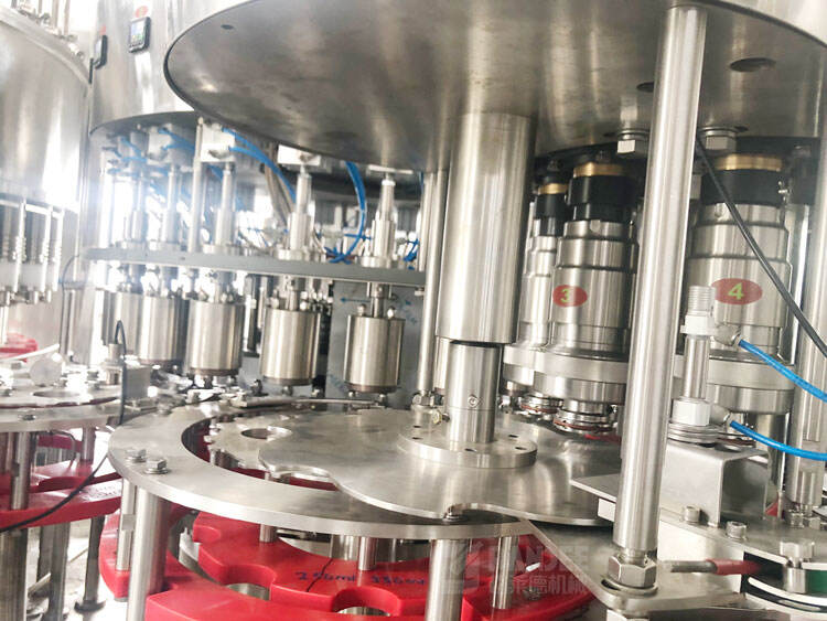 Complete automatic round bottle aseptic juice washing filling and sealing machine manufacture